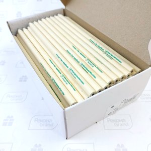 Эко карандаши из переработанного картона с логотипом